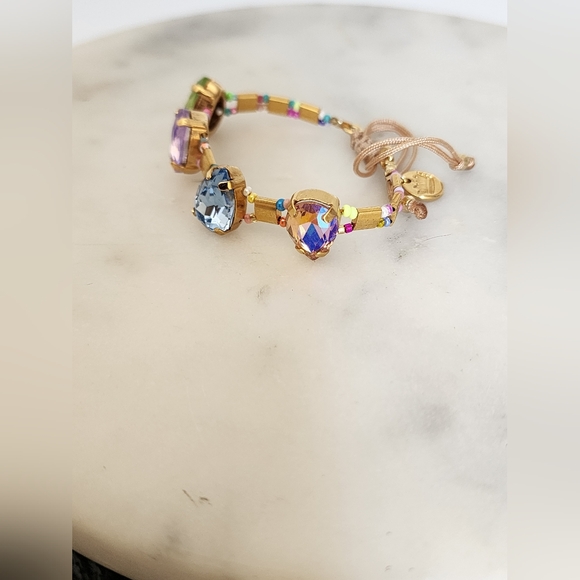 Elegant Multi-Color Bracelet Princess Crystal Style - Picture 7 of 13
